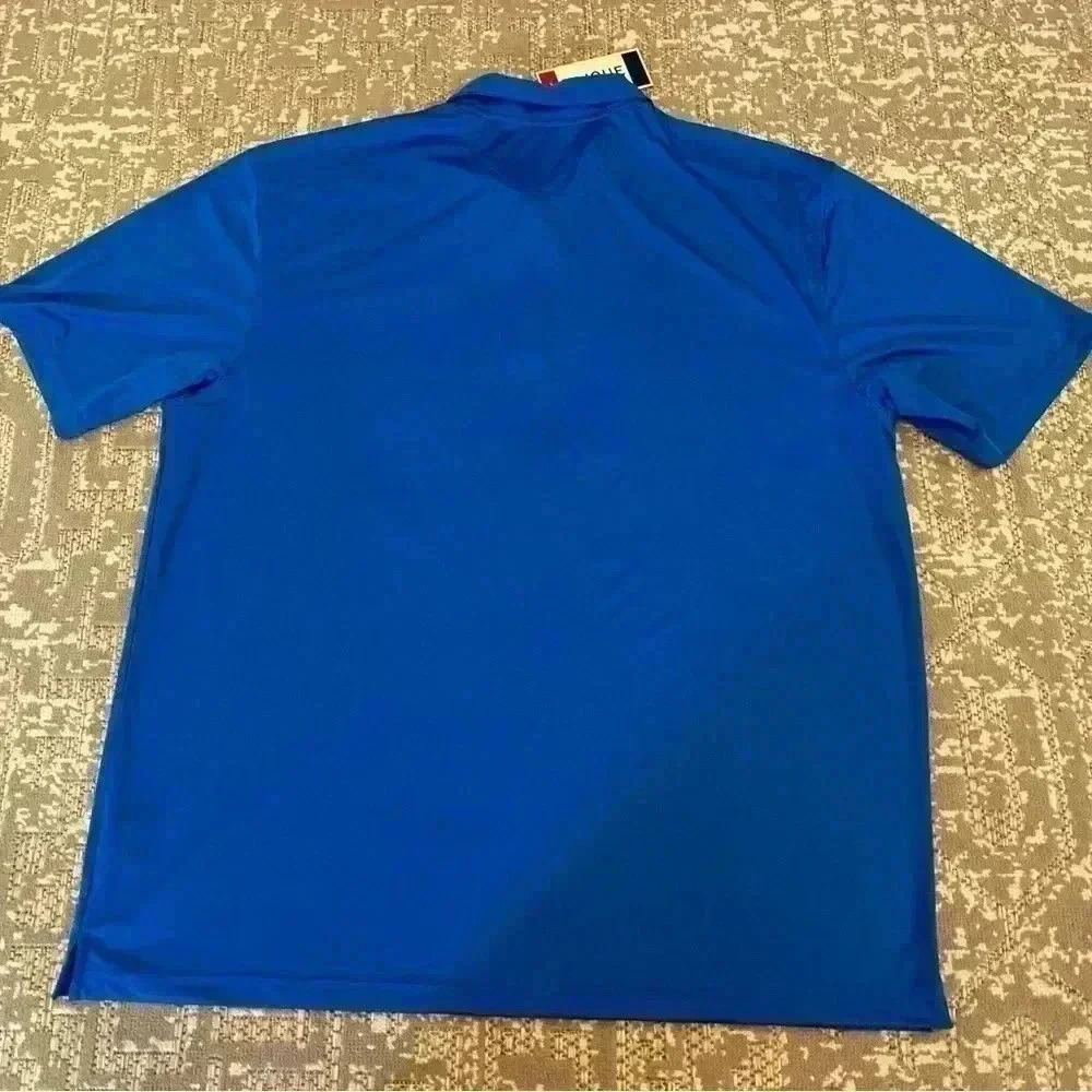 Clique By Cutter & Buck United Short Sleeve Collared Polo Size 3XL color Blue‎ - Picture 5 of 5